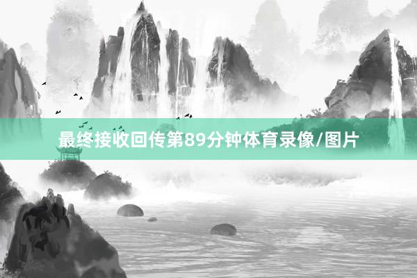 最终接收回传第89分钟体育录像/图片